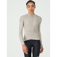 Photos - Cycling Clothing Castelli Espresso 2 Long Sleeve Jersey Moon Grey Women - XL