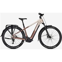 Photos - Electric Bicycle FOCUS Aventura 6.7 electric bike Shimano CUES 600Wh brown beige - S
