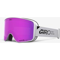 Photos - Ski Goggles Giro Method Goggles Stacked White with VIVID Pink Lens