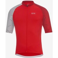 Photos - Cycling Clothing GOREWEAR C5 Optiline Short Sleeve Jersey Red - S