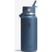 Photos - Hydration Gear Hydro Flask Wide Flex Straw 946 ml insulated bottle marine blue