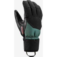 Photos - Winter Gloves & Mittens Leki Hevon Thermo 3D Gloves Black Pastel Blue - 9.5