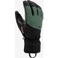 Photos - Winter Gloves & Mittens Leki Pegas 3D GORE-TEX Gloves Black Pastel Blue - 8.5