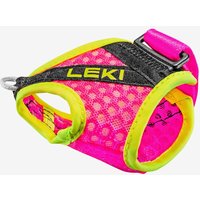 Photos - Trekking Pole Leki Dragonera Shark gloves M-L-XL pink yellow (pair)