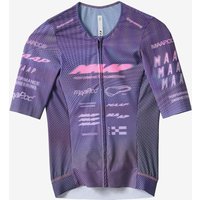 Photos - Cycling Clothing MAAP Beta Pro short sleeve Aero jersey violet - S