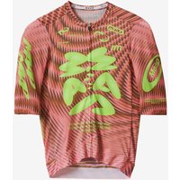 Photos - Cycling Clothing MAAP Spectrum Pro Air 3.0 short sleeve jersey pink green - S