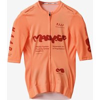 Photos - Cycling Clothing MAAP Strata Pro Air 3.0 short sleeve jersey orange women - S