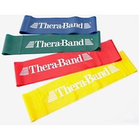 Photos - TRX & CrossFit Thera-Band Elastic band Loop yellow soft resistance 30.5 x 7.6 cm.