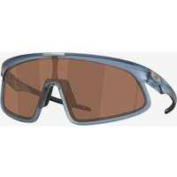 Photos - Sunglasses Oakley RSLV Polaris Collection Glasses Matte Transparent Abyss with Prizm Tungsten Lens