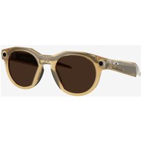 Photos - Sunglasses Oakley Meta HSTN Transitions Brown photochromic glasses Light Curry
