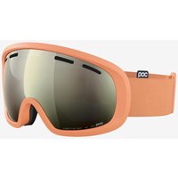 Photos - Ski Goggles ROS POC Fovea Mid Goggles pale orange with Clarity Universal Party Sunny Ivory lens