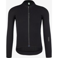 Photos - Cycling Clothing Q36.5 Dottore Pro Jersey long sleeve deep black - S