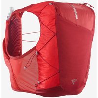 Photos - Backpack Salomon Active Skin 12 hydration vest red orange - XL