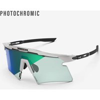 Photos - Sunglasses SCICON Aeroshade 2.0 Titanium photochromic lens grey glasses green