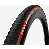Photos - Bike Tyre Vittoria Terreno T30 Gravel Endurance Tubeless Ready Tyre brown black - 700x40