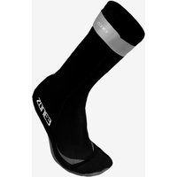 Photos - Diving Accessory Socks Zone3 Neoprene Swim black silver - S