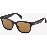 Photos - Sunglasses Adidas Originals OR0069 Glasses Matte Black with Gold Brown Mirrored Lenses