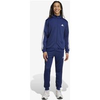 Photos - Football Kit Adidas Sportswear Basic French Terry Tracksuit navy blue white - S