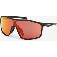 Photos - Sunglasses Adidas Sport SP0117 Goggles Black Roviex Mirrored Lenses