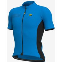 Photos - Cycling Clothing Ale Alé Color Block Short Sleeve Jersey Light Blue - XS
