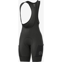 Photos - Cycling Clothing Ale Alé Stones Cargo Bib Shorts Black Women - M