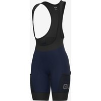 Photos - Cycling Clothing Ale Alé Stones Cargo Bib Shorts Night Blue Black Women - M