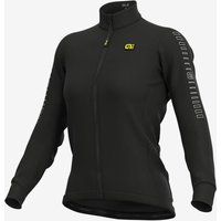 Photos - Cycling Clothing Ale Alé Solid Fondo Long Sleeve Jersey Black Women - S