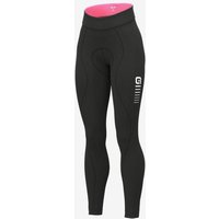 Photos - Cycling Clothing Ale Alé Solid Essential Cycling Tights Black White Pink Women - XL