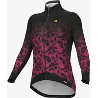 Photos - Cycling Clothing Ale Alé PRR Pyramid Jacket Fluorescent Pink Black Women - L