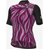 Photos - Cycling Clothing Ale Alé PRAGMA Art Short Sleeve Jersey Pink Black Women - S