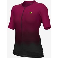 Photos - Cycling Clothing Ale Alé R-EV1 Velocity 2.0 Short Sleeve Jersey Cherry Red Women - M