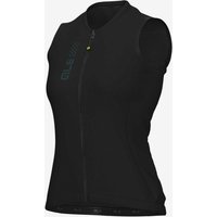 Photos - Cycling Clothing Ale Alé PRAGMA Color Block Sleeveless Jersey Black Women - M