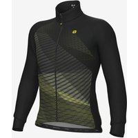 Photos - Cycling Clothing Ale Alé PRAGMA Connect Jacket pure black yellow - S