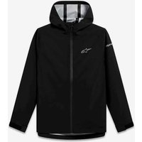 Photos - Motorcycle Clothing Alpinestars Kascade Hooded Jacket Black - L
