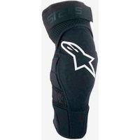 Photos - Accessories Alpinestars A-Impact Plasma Knee Pad Dark Black White - L
