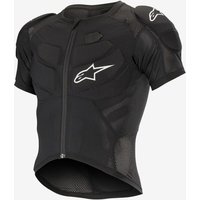 Photos - Protective Gear Set Alpinestars Vector Tech Short Sleeve Protective Jacket Black - M