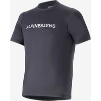 Photos - Cycling Clothing Alpinestars A-DURA Switch Short Sleeve Jersey Black - M