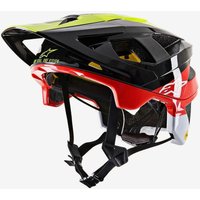 Photos - Bike Helmet Alpinestars Vector Tech MIPS Helmet Black Yellow Red - S