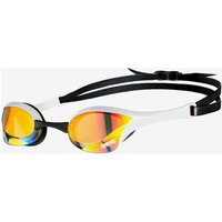 Photos - Swim Goggles Arena Cobra Ultra Swipe Sunglasses White Yellow Lenses