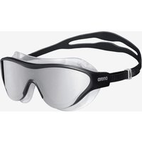 Photos - Swim Goggles Arena The One Black Grey with Mirrored Grey Lens