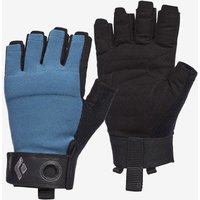 Photos - Winter Gloves & Mittens Black Diamond Crag Half-Finger Gloves Blue Black - XS