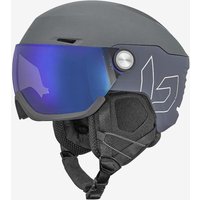 Photos - Ski Helmet Bolle Bollé V-Ryft Pure Helmet Grey with Photochromic Blue Lens - L