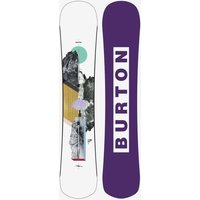 Photos - Snowboard Burton Hideaway White Purple Women - 144