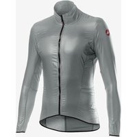 Photos - Cycling Clothing Castelli Aria Shell Fine Windbreaker Jacket grey - 3XL