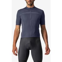 Photos - Cycling Clothing Castelli Classifica Short Sleeve Jersey Deep Blue - S