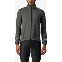 Photos - Cycling Clothing Castelli Emergency 2 Light Waterproof Jacket Dark Green - XXL