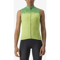 Photos - Cycling Clothing Castelli Velocissima Sleeveless Jersey Glossy Lime Green Women - S