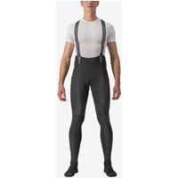Photos - Cycling Clothing Castelli Free Aero Rosso Corsa Bib Tights Black - 3XL