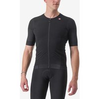 Photos - Cycling Clothing Castelli Premio Premio Short Sleeve Jersey Light Black - L