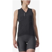 Photos - Cycling Clothing Castelli Anima 4 Sleeveless Jersey Light Black Women - XS